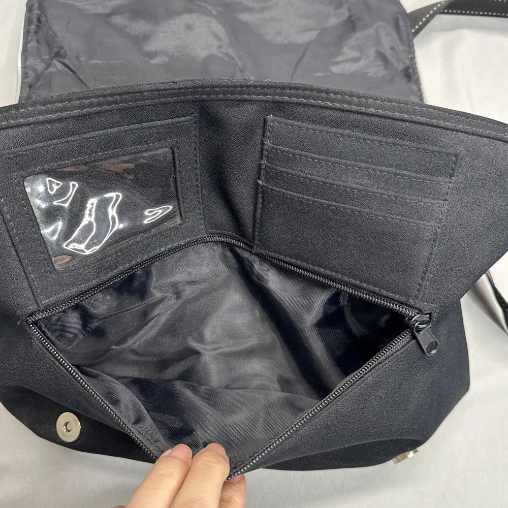 FUBU CROSSBODY MESSENGER BAG PURSE VINTAGE SPORTS BAG Y2K STREETWEAR